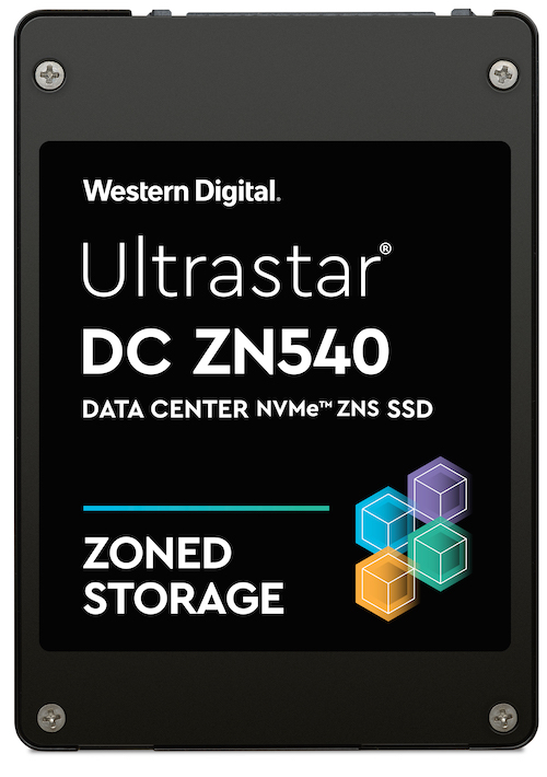 Western Digital представила NVMe-накопитель с поддержкой Zoned Storage 